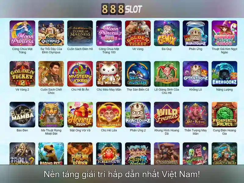 888slot - trải nghiệm casino trực tuyến hàng đầu 1 Đăng Nhập