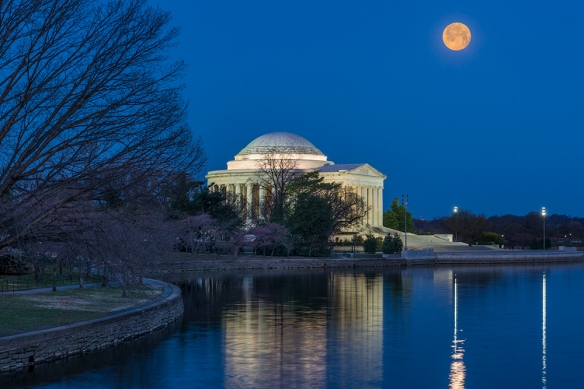 Jefferson Moonset